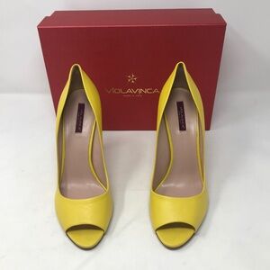 NIB Violavinca Open Toe Pumps 13-90-6119
